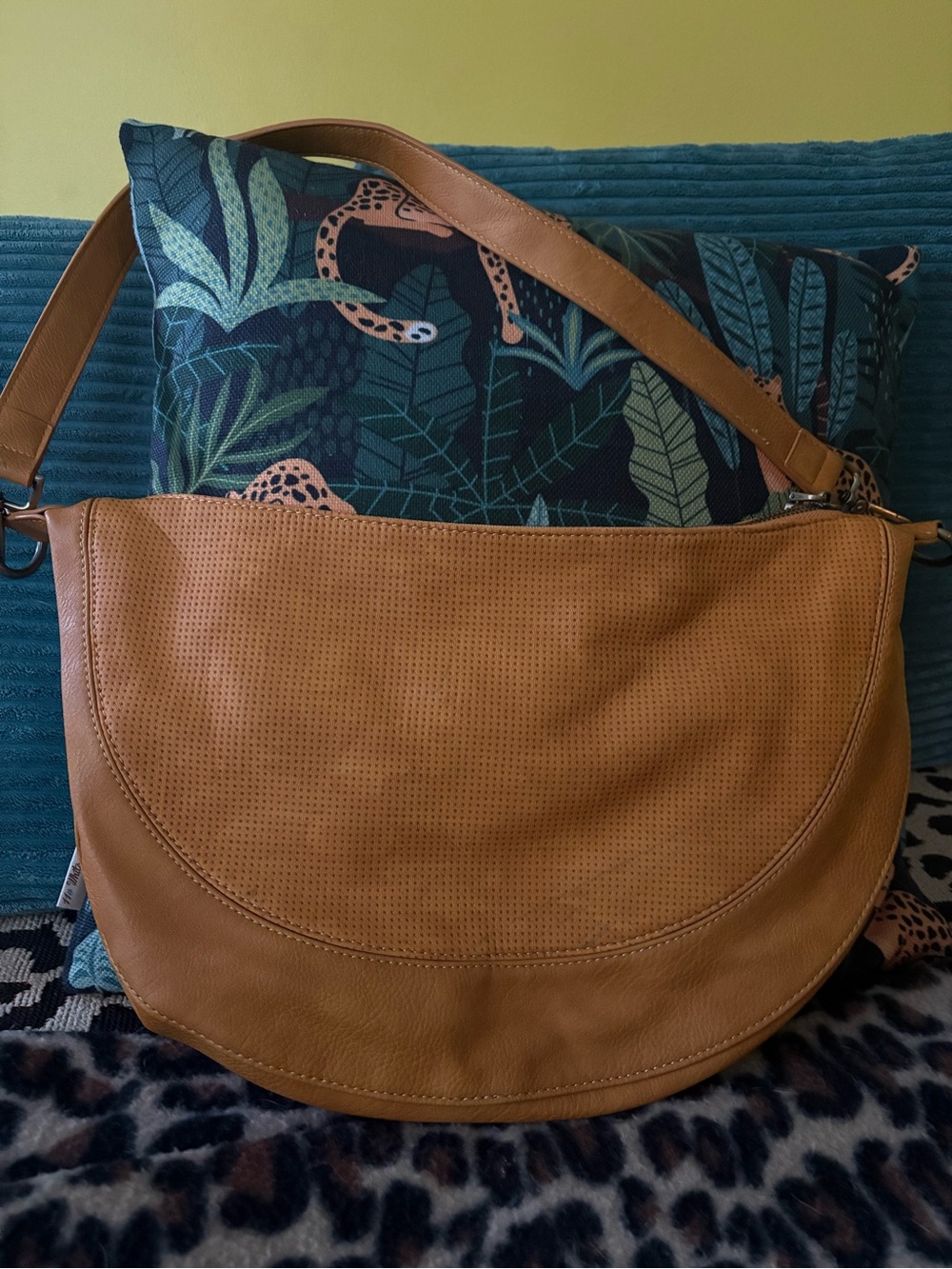 Classic Anthro Leather Shoulder Bag